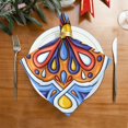 thumbnail image 2 of GZHJMY Soft Reusable Satin Table Decorative Napkins,20x20InX4 PCSMexican Talavera,Family Dinner Wedding Banquet, Cocktail Party, Kitchen,Birthday Party, 2 of 7
