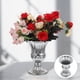 thumbnail image 3 of Jarrón de flores de metal estilo vintage jarrón secado arreglo floral jarrón para el hogar, 3 of 7