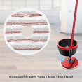 thumbnail image 4 of Microfiber Mop Pads Replacement for Vileda Clean Spin Mop Head Refills Washable Head Mop for Cleanin, 4 of 5