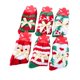thumbnail image 1 of 6 pares de calcetines navideños de forro polar coral unisex, térmicos, suaves y cálidos, el mejor regalo, 1 of 4