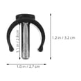 thumbnail image 2 of 4pcs C-Shape Clamp For Walking Canes Easy To Install Daily Use Pin Locks For Various Walkers Replaceable Cane Accessories, 2 of 8