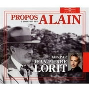 Chartier / Jean-Pierre Lorit - Les Propos  [COMPACT DISCS]