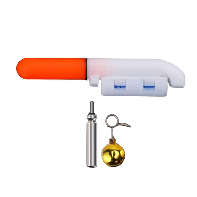 DQrwqpou Caña Pescar Luminosa Con Campana Pesca Nocturno (naranja) 10 Uds.