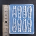 thumbnail image 4 of Lerpwige Creative Nail Art Silicone Mold Frame Design Template Flexible Reusable Tool for Handmade Resin Charm and Manicure, 4 of 8