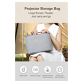 thumbnail image 4 of For Projector Bag Portable Protective Storage Case Travel Carry Projector Bag Portable Large Capacity Storage Bags, 4 of 8