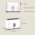 thumbnail image 4 of Simulation Flame Mist Humidifier With Remote Control Night Light Quiet Fake Fire Humidifier Cool Desktop USB Humidifier for Home Office Bedroom Baby Room Auto-off, 4 of 8