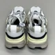 thumbnail image 5 of NIKE V2K RUN Sneaker Women's 9.5 Men's 8 Submit White Metallic Silver FD0736-100, 5 of 6