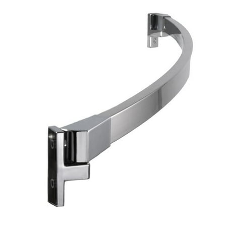 - Preferred Bath Accessories 62'' Adjustable Curved Shower Curtain Rod