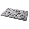 thumbnail image 2 of Mdesiwst Non-slip Carpet Cobblestone Embossed Non-slip Floor Mat Water Absorbent Carpet for Bathroom Bedroom More, 2 of 8