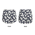 thumbnail image 5 of Qekee Daisies Flowers for 2 in 1 Flowy Running Shorts for Women High Waisted Gym Tennis Shorts Double Layer Shorts with Pocket, 5 of 9