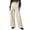 White, variant on Women's High Waist Wide Leg Denim Jeans Asymmetrical Patch Design Slim Fit Straight Leg Casual Denim Trousers For Street Daily 1 Pc Sizes S M L XL XXL XXXL Blue