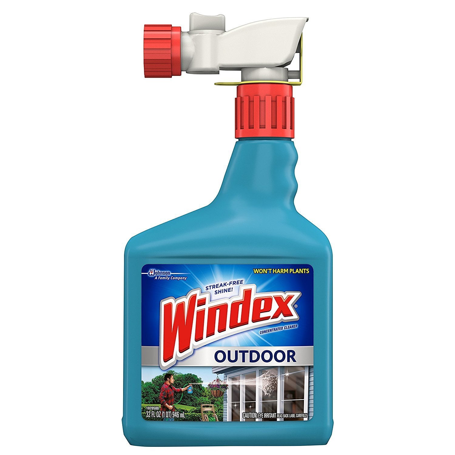 Windex Outdoor Glass and Patio Concentrated Cleaner, 32 Ounce, (Packaging may vary), 8Pack