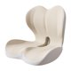 thumbnail image 1 of Cojín de asiento de espuma viscoelástica para coche, almohadilla antideslizante, suave, con forma de L, cojín ergonómico para sentarse Gris oscuro, 1 of 8