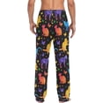 thumbnail image 2 of GZHJMY Cat Pajama Pants for Men, Lounge Pants Lightweight Men Pajama Bottoms with Drawstring Pockets, Christmas New Year Birthday Gifts, X-Large, 2 of 6