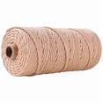 thumbnail image 5 of cuerdas de cáñamo de 100 m, cuerda de yute natural de 3 mm, cordel de yute, cuerda de sisal, para manualidades, escalada, ancla, hamaca, náutica, rascador para gatos y remolcador., 5 of 5