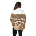 thumbnail image 5 of BZSMCE Women Scarf Lucky White Rabbit Simple Pattern Soft Warm Long Large Scarves, 5 of 9