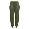 thumbnail image 5 of No Boundaries Junior's Faux Sherpa Jogger Pants, 5 of 5