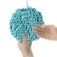 thumbnail image 1 of Juego Toalla Mano Fuzzy Ball Linger25689590 () Azul, 1 of 9