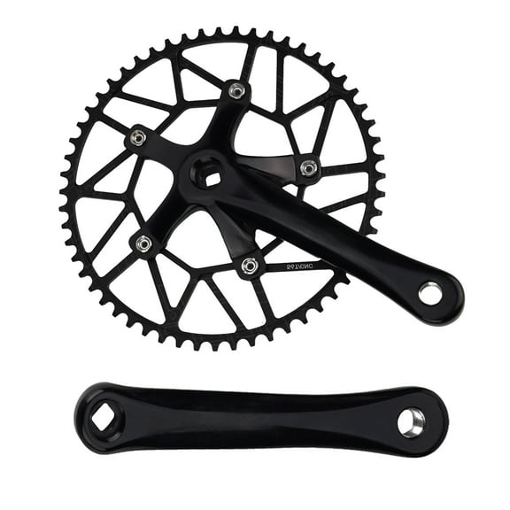 Ultralight Hollow 130BCD 48-56t crankset Chainring folding bike 170mm crankset