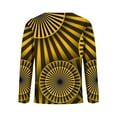 thumbnail image 3 of DDAPJ pyju Men's Novelty Henley Shirt 3D Optical Illusion Print Long Sleeve 4 Button T-Shirt Big and Tall Trendy Dizzy Graphic Tees Slim Casual Hipster Tee Tops Daily Deals Yellow M, 3 of 5