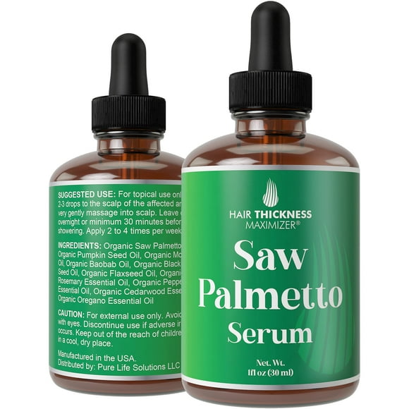 Sérum para el crecimiento del cabello, maximizador del grosor del cabello, 30 ml, vegano