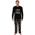 thumbnail image 3 of Hanukkat Cat Matching Family Pajamas With Dog, Hanukkah Cat Holiday PJs, Menorah Kitty Pajama Set, Plus Sizes, 3 of 7