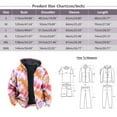thumbnail image 2 of Mens Autumn And Winter Tie Dye Printed Jacket Casual Special Long Sleeved Zipper Double Pocket Hooded Jacket, 2 of 2