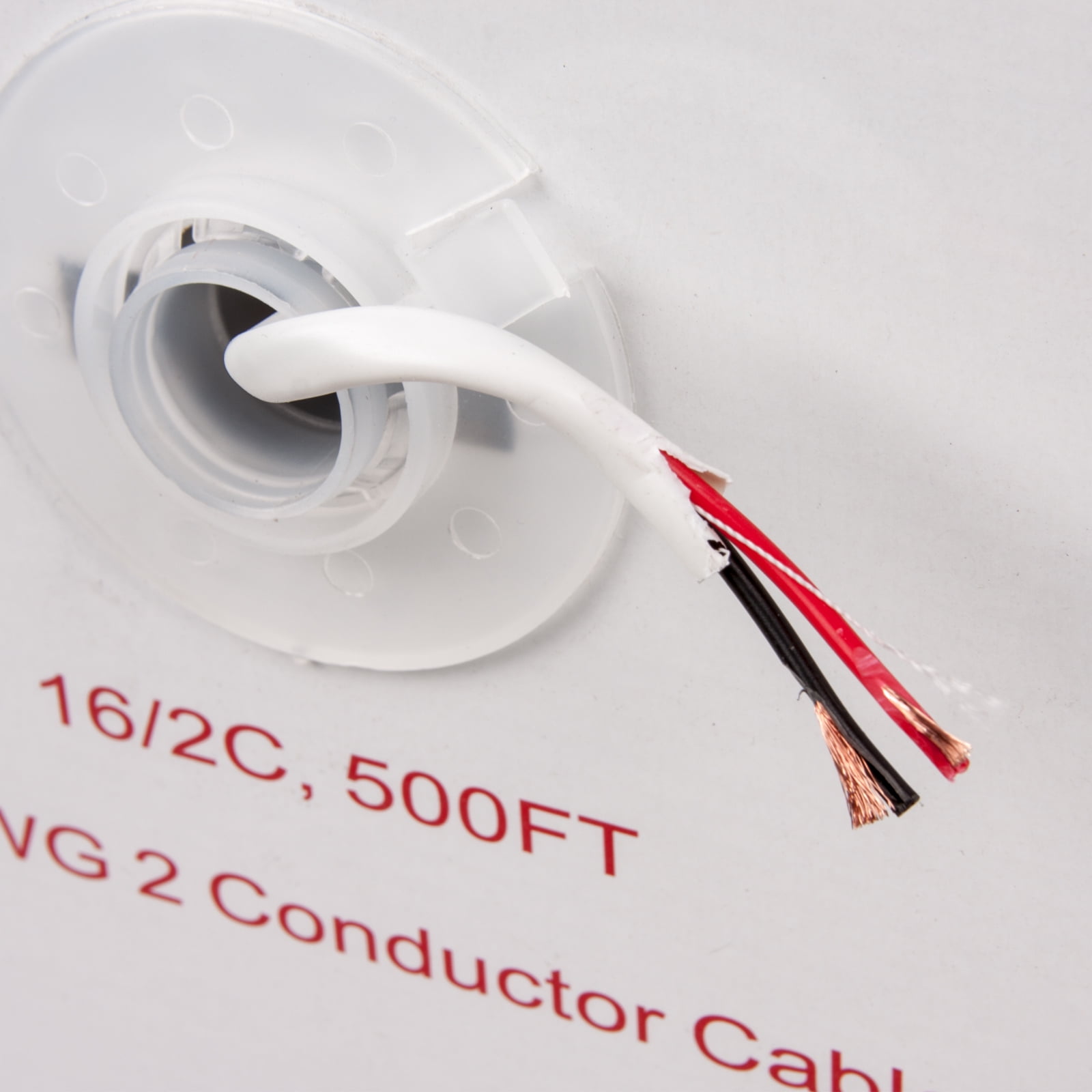 Five Star 16 AWG Speaker Wire, 500 ft Oxygen-Free Copper OFC CL2 Rated in-Wall Audio Cable
