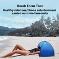 thumbnail image 2 of YIEMEEN Portable Beach Headrest Sunshade Tent Light Weight Head Sun Shelter Tent for Outdoor Beach Camping Easy to Carry, 2 of 11