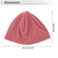 thumbnail image 3 of Unique Bargains Cycling Hat Keep Warm Hard Hat Liner Desmooth Fabric Rose Red 25.5x18cm 1 Pcs, 3 of 7