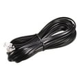 thumbnail image 1 of Teléfono Extensión Cable 25 Pies Teléfono Cable Teléfono Línea Cable RJ11 6P4C Enchufes, Macho a Hombre para Teléfono y Fax Negro 1uds, 1 of 5