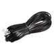 thumbnail image 1 of Teléfono Extensión Cable 25 Pies Teléfono Cable Teléfono Línea Cable RJ11 6P4C Enchufes, Macho a Hombre para Teléfono y Fax Negro 1uds, 1 of 5