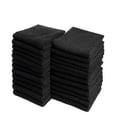 thumbnail image 5 of Soft Textiles 12 Pack Black Color Salon Towel Premium Hotel, Salon & Gym Hand Towels, 100% Cotton, 5 of 9