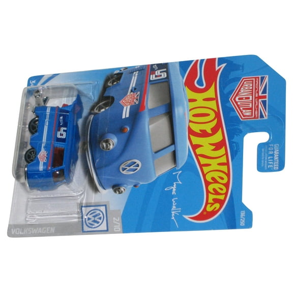 Hot Wheels Blue Kool Kombi (2017) Volkswagen 2/10 Toy Car 136/250 - (Magnus Walker Urban Outlaw)