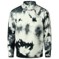 thumbnail image 2 of jjayotai Mens Sweater Tops Clearance Mens Stylish Tie Dye Print Sweaters Chunky Warm Fall Winter Knitted Jumpers Tops Soft Comfy Slim Fit Knitwear Pullover, 2 of 5