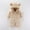 Beige, variant on Baby Warm Jumpsuit Cute Design Cartoon Animal Romper Hooded Winter Baby Outfit for Baby Boys 0-3 Months