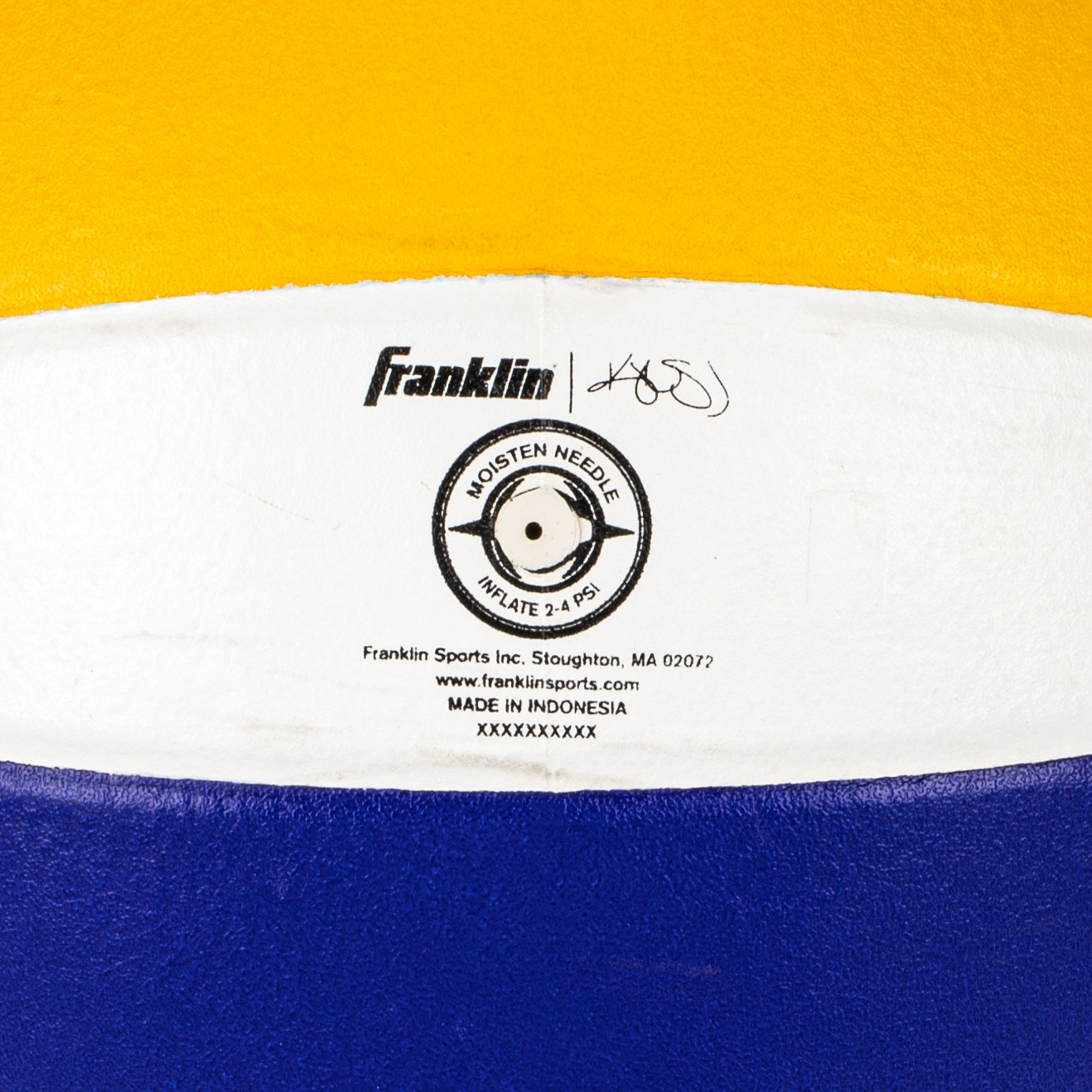 Franklin Sports Indoor Game Volleyball - Premium 9000 Official Size  - Competition - Pump and Needle