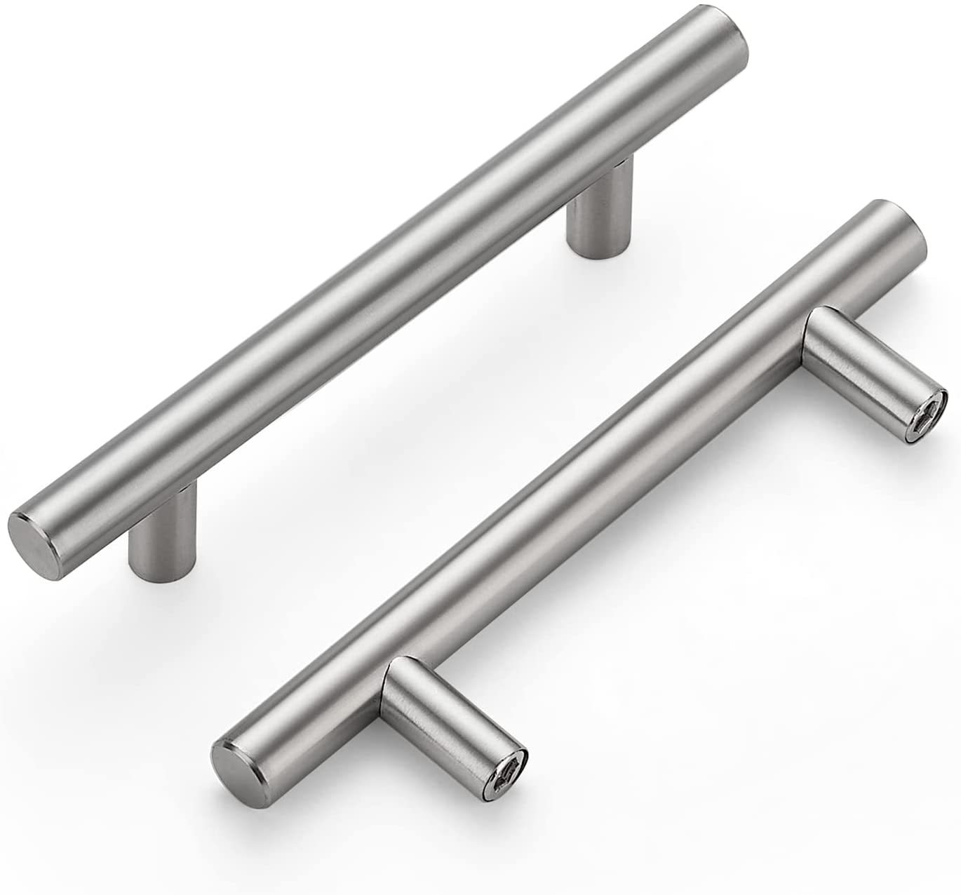 10 Pack 3.8" Hole Center Handles Pulls for Kitchen Stainless