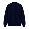 thumbnail image 5 of V‑Neck Loose Fit Cardigan for Men Long Sleeve Button Down Casual Coat Soft Stretch Fall Basic Jacket for Work Travel Hiking Daily Wear,S,Navy, 5 of 9