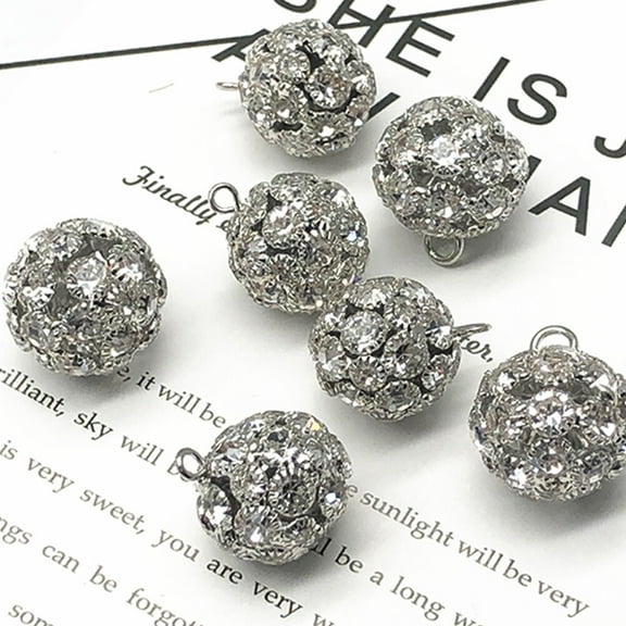 YOSADIER Metal Buttons for Clothes 10Pcs Set Silver Brass 15Mm for Adults