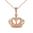 thumbnail image 4 of Nouvelle Parure de Mode Collier Diamant Personnalité Couronne Révèle Votre Tempérament, 4 of 9
