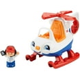 thumbnail image 1 of Fisher-Price Little People Toy Helicopter - English Edition, 1 of 8