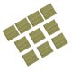 thumbnail image 1 of Bolsas de microfibra para joyería, bolsas para guardar joyas, bolsas tipo sobre organizador, suministros de fiesta para broches, anillos, lápiz labial verde 62 cm x 62 cm, 1 of 8