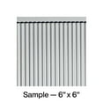 thumbnail image 1 of FASÄDE Rib Decorative Vinyl Backsplash Panel in Brushed Aluminum (6X6 Inch Sample), 1 of 5
