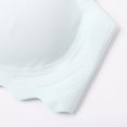 thumbnail image 7 of Women's Thin Seamless Vest Soft Support Large Chest Small Half Fixed Cup Breathable Bra Low Sports Bra Padded Underwire Bra Sports Brawls for Women Pack Sports Bras for Women Women Sports Bra High, 7 of 7