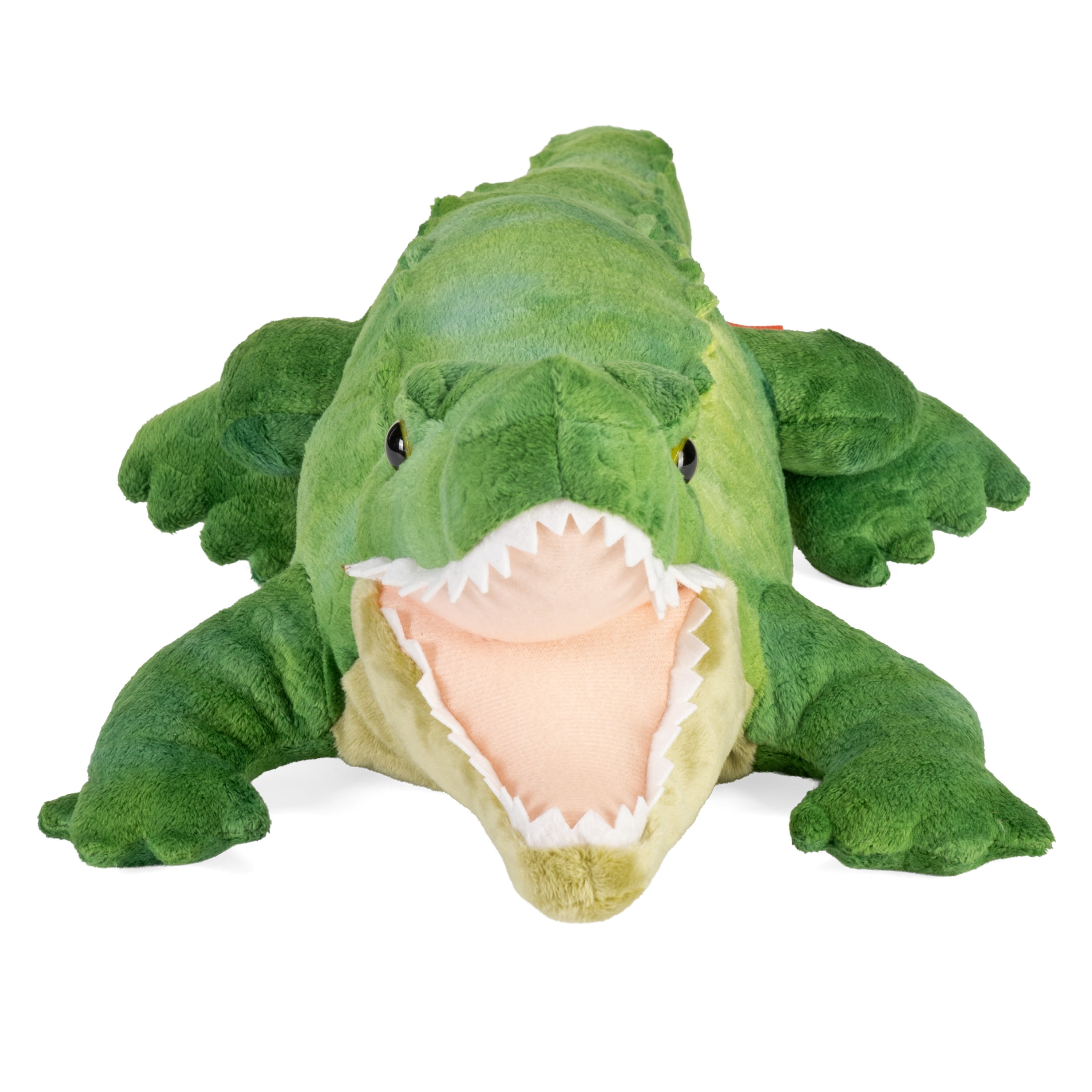 Wild Republic Green Alligator Plush, Stuffed Animal, Plush Toy, Gifts For Kids, Cuddlekins, 12 Inches