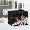thumbnail image 4 of SEANATIVE Christmas Reindeer Cover for Sewing Machine Dust Cover Santa Claus Protective Cover Compatible with Most Standard Sewing Machines Decor Accessories Cover, 4 of 7