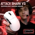 thumbnail image 2 of Mouse Gamer Inalámbrico ATTACK SHARK V3 Ultra Ligero 62g 500mAh, 2 of 9