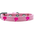 thumbnail image 7 of Dog, Puppy  Pet Widget Fashion Collar, "Pink Palm Tree", 7 of 7