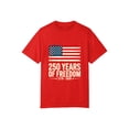 thumbnail image 4 of 250 Anniversary USA Shirt Men 4th of July Shirts 1776-2026 250th Birthday T-Shirt Patriotic Shirts Tops, OdeJous T-Shirt Red, S, 4 of 5